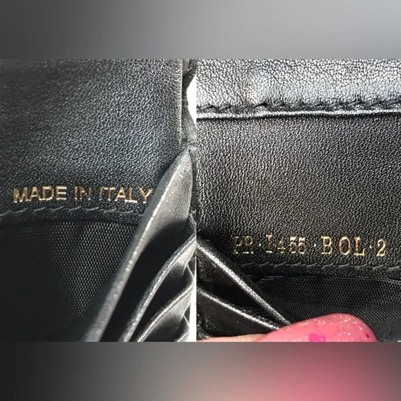 Valentino Garavani Rockstud Leather Trifold Wallet 😍🖤🔥 - Picture 6 of 17